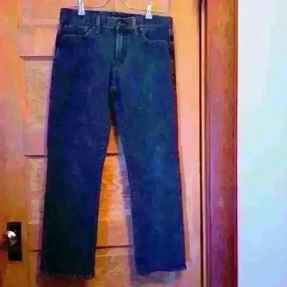 Aeropostale Grey Straight Leg Comfy Cozy Casual Denim Jeans Size Small - Picture 1 of 2
